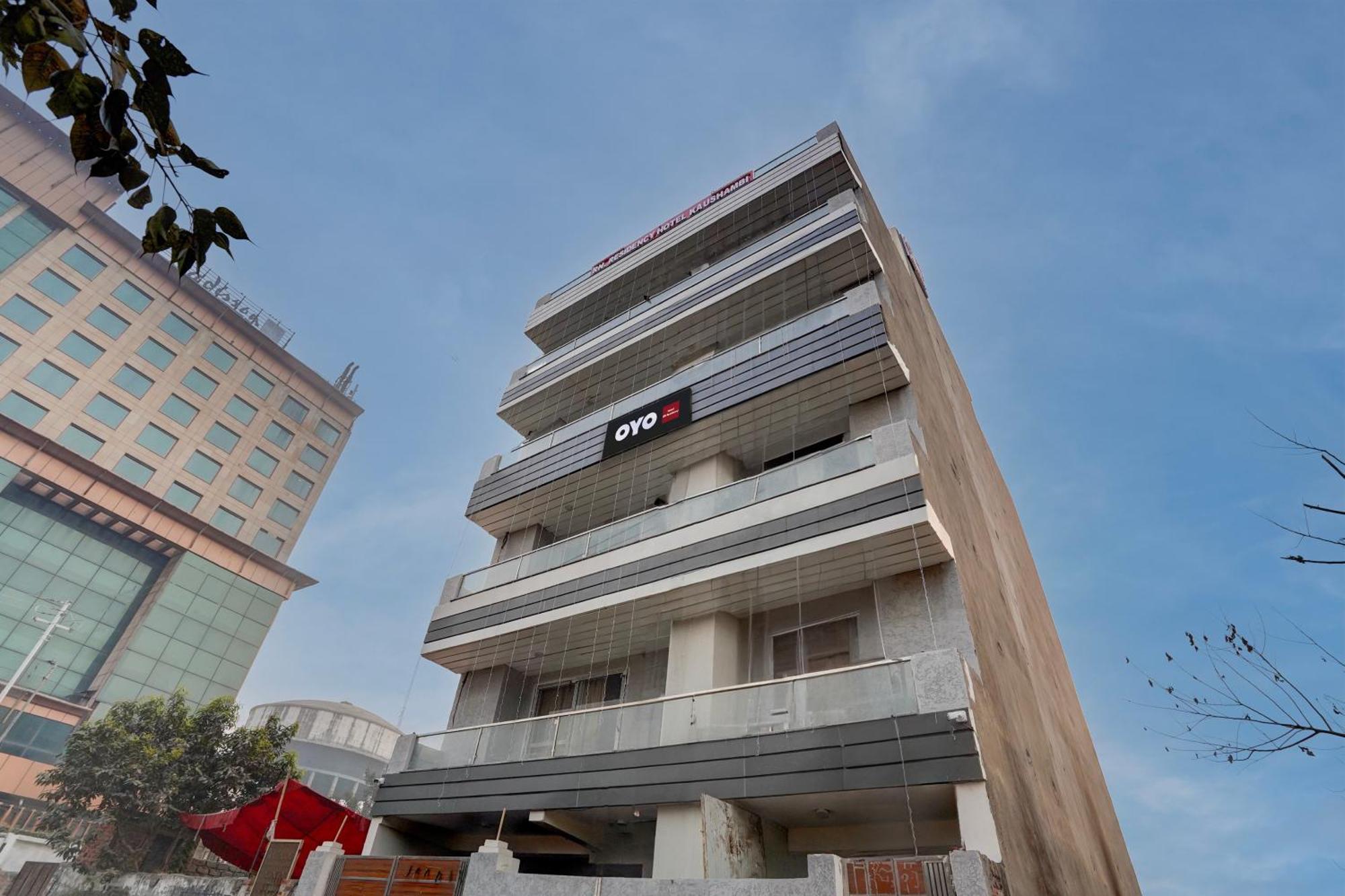 Hotel O R.N Residency Hotel Ghaziabad Exteriör bild